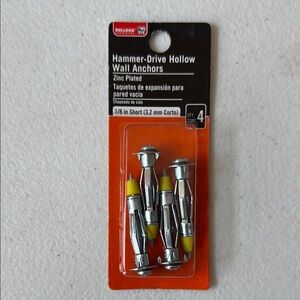 Bulldog Hardware Hammer-Drive Hollow Wall Anchors